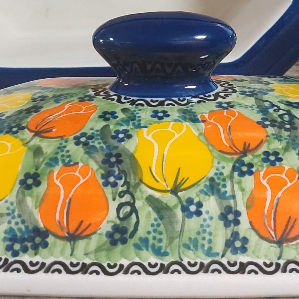 XL Cake Box 10" Easter Rose UNIKAT - Picture 7 of 12